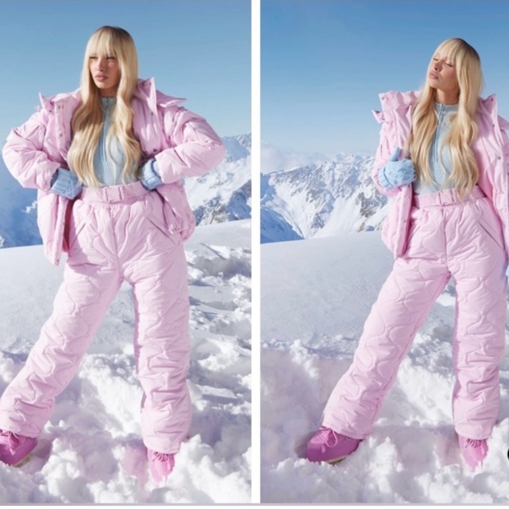 PrettyLittleThing Pink Ski & Snow Jacket
